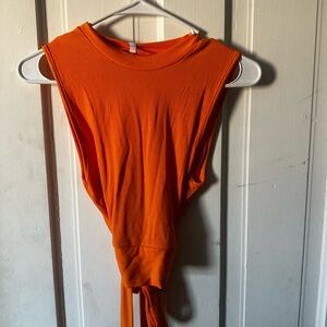 SHEIN Orange Tank Top